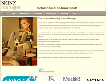 Tablet Screenshot of beautysalon-up-to-date.nl
